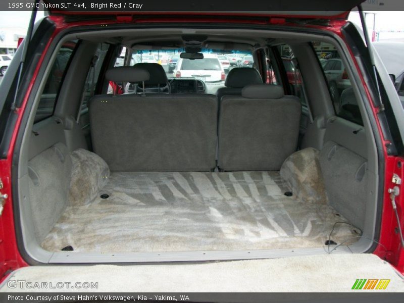 Bright Red / Gray 1995 GMC Yukon SLT 4x4