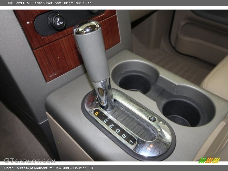 Bright Red / Tan 2006 Ford F150 Lariat SuperCrew
