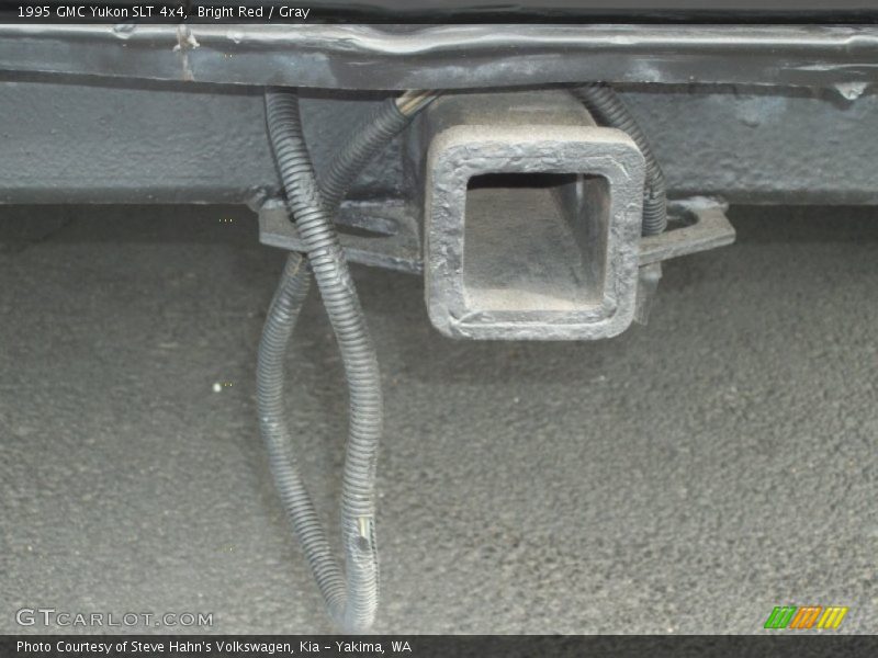 Bright Red / Gray 1995 GMC Yukon SLT 4x4
