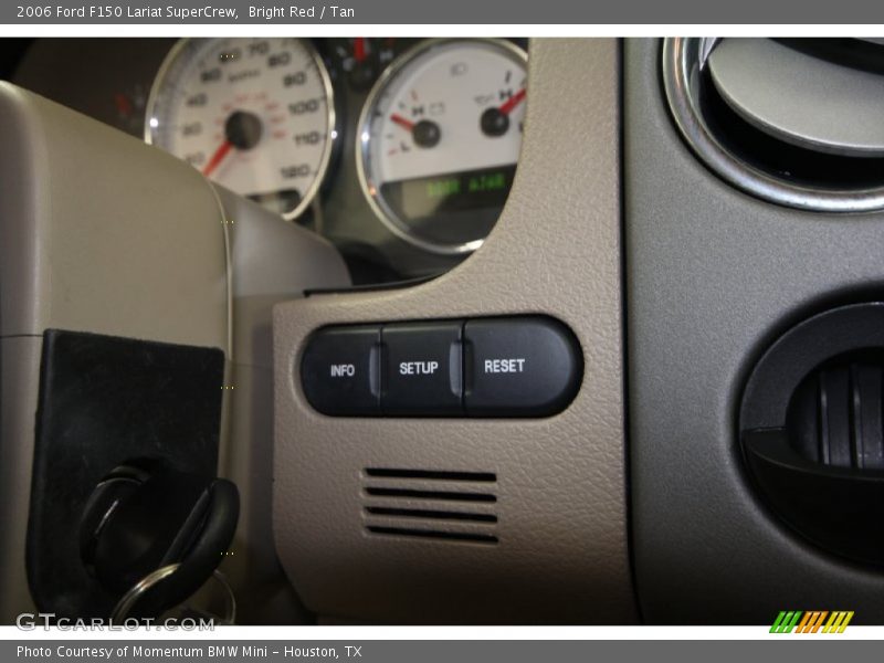 Bright Red / Tan 2006 Ford F150 Lariat SuperCrew