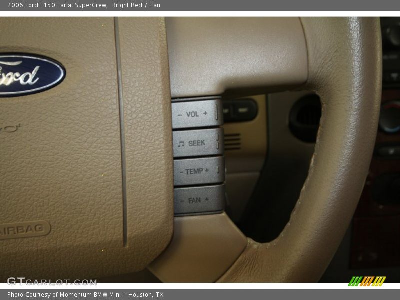 Bright Red / Tan 2006 Ford F150 Lariat SuperCrew