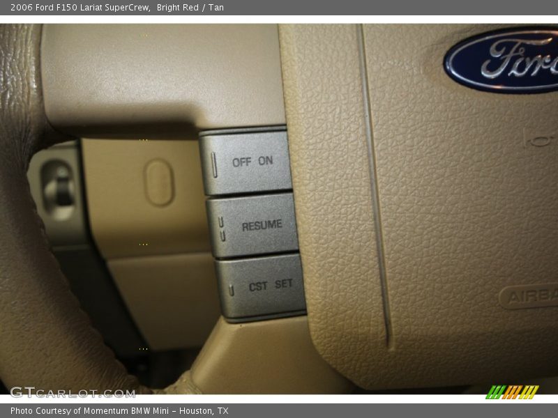 Bright Red / Tan 2006 Ford F150 Lariat SuperCrew