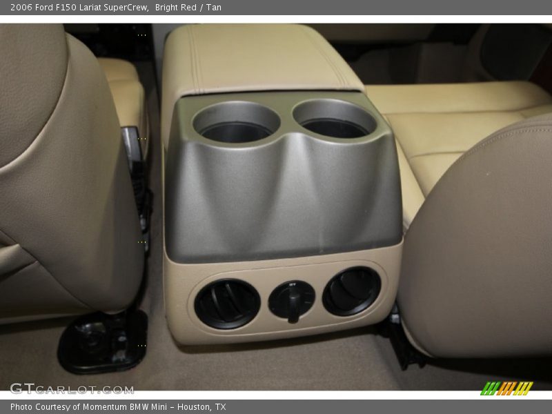 Bright Red / Tan 2006 Ford F150 Lariat SuperCrew