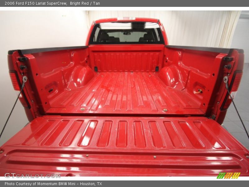 Bright Red / Tan 2006 Ford F150 Lariat SuperCrew