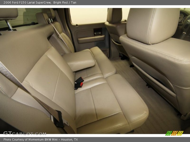 Bright Red / Tan 2006 Ford F150 Lariat SuperCrew