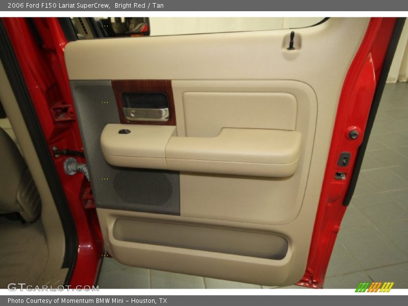 Bright Red / Tan 2006 Ford F150 Lariat SuperCrew