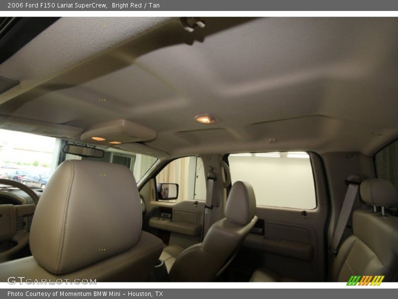 Bright Red / Tan 2006 Ford F150 Lariat SuperCrew