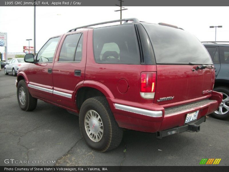 Apple Red / Gray 1995 GMC Jimmy SLT 4x4