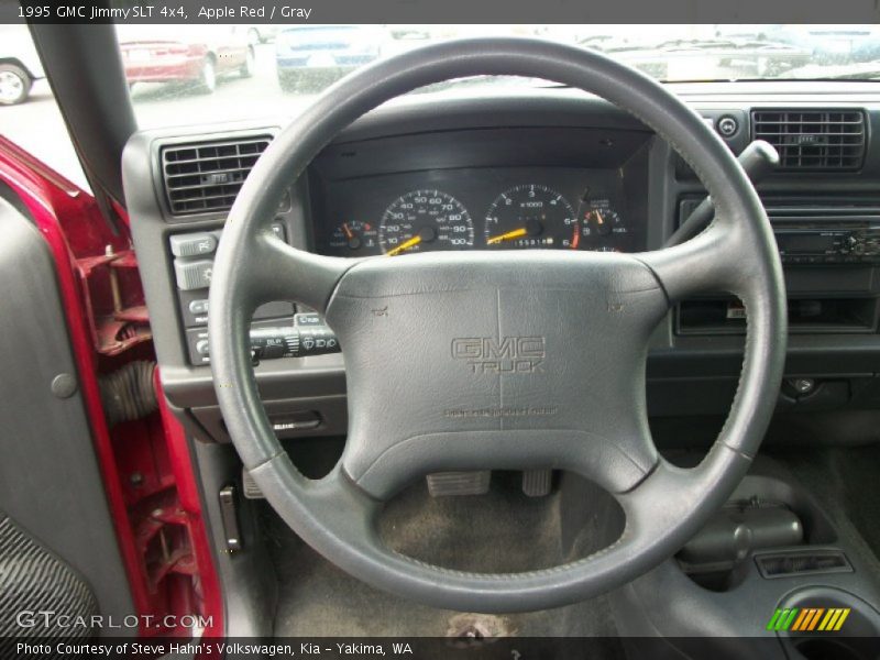 Apple Red / Gray 1995 GMC Jimmy SLT 4x4