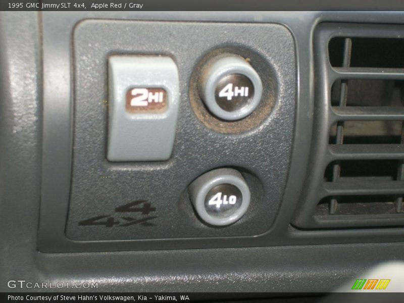 Apple Red / Gray 1995 GMC Jimmy SLT 4x4