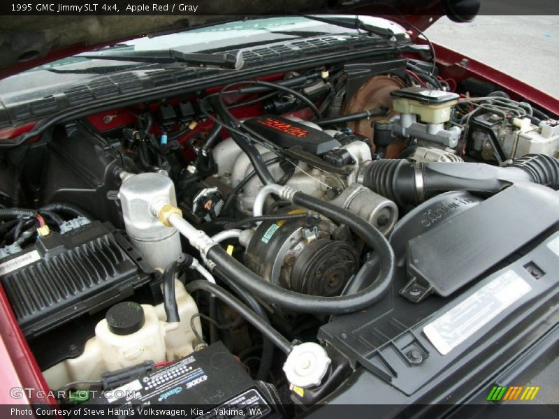 Apple Red / Gray 1995 GMC Jimmy SLT 4x4