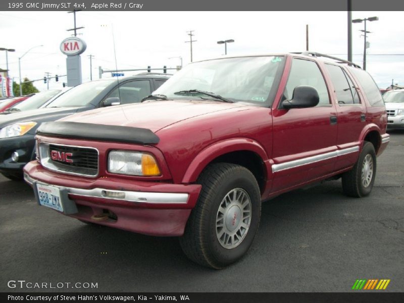 Apple Red / Gray 1995 GMC Jimmy SLT 4x4