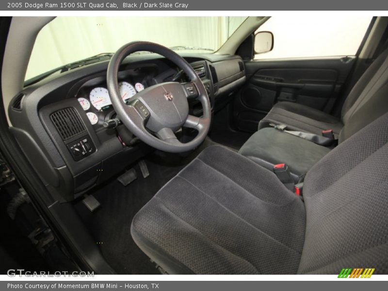 Black / Dark Slate Gray 2005 Dodge Ram 1500 SLT Quad Cab
