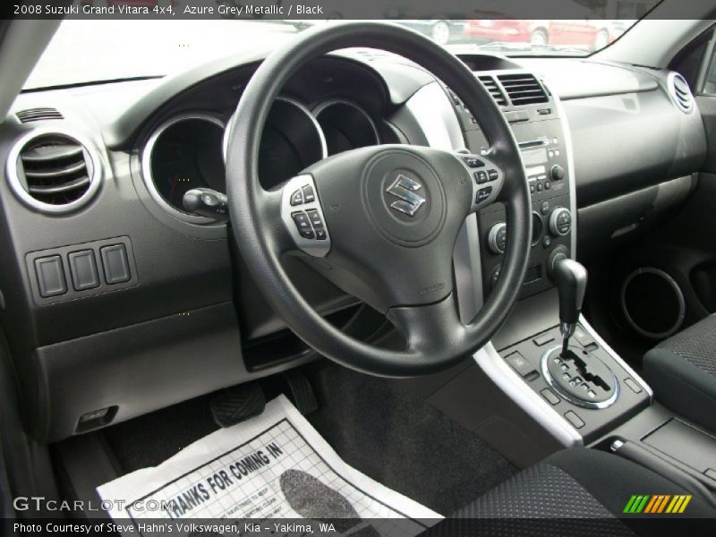 Azure Grey Metallic / Black 2008 Suzuki Grand Vitara 4x4