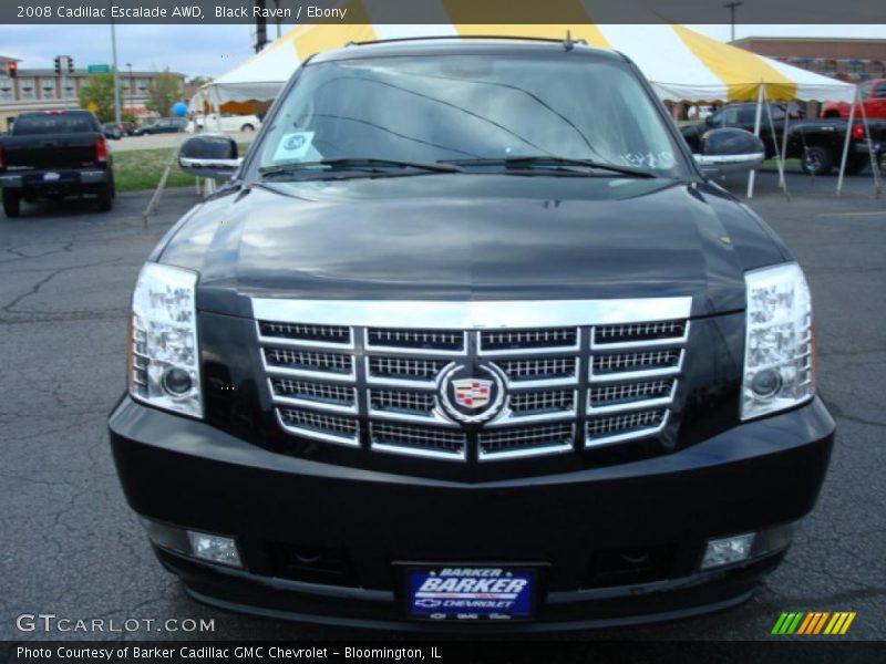 Black Raven / Ebony 2008 Cadillac Escalade AWD
