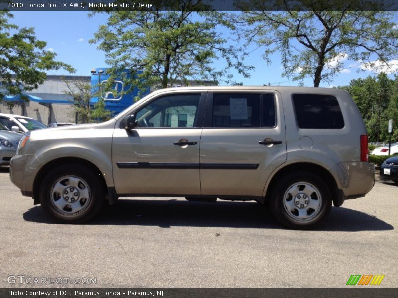 Mocha Metallic / Beige 2010 Honda Pilot LX 4WD