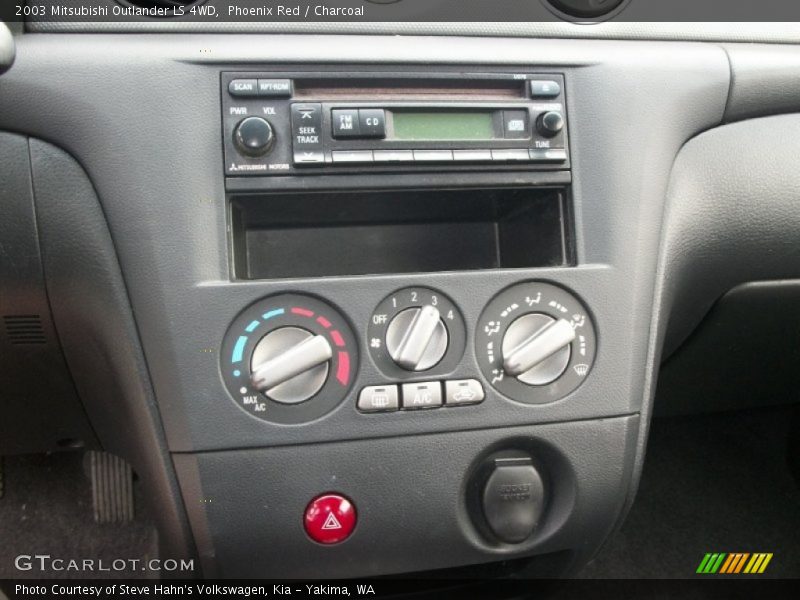 Phoenix Red / Charcoal 2003 Mitsubishi Outlander LS 4WD