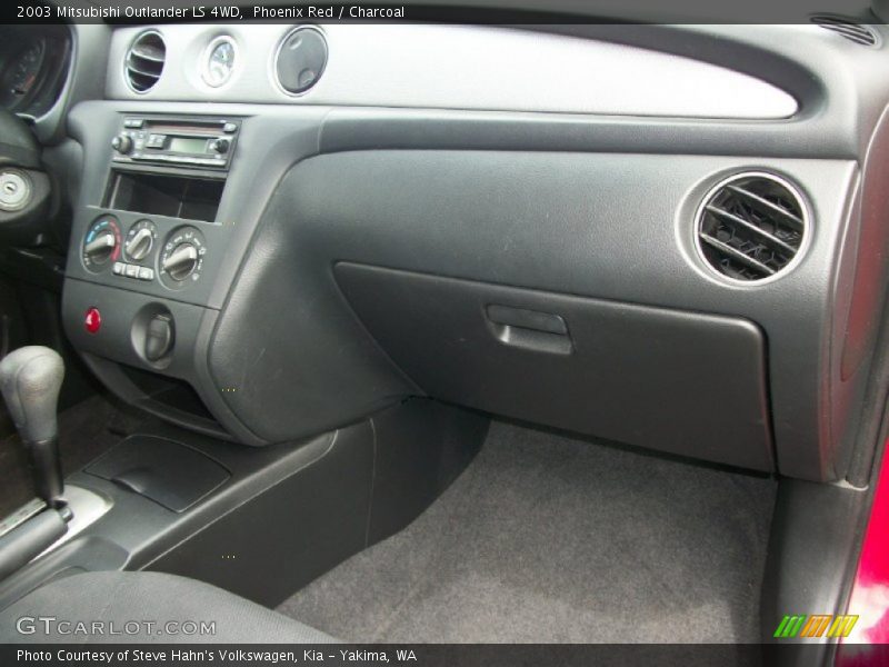 Phoenix Red / Charcoal 2003 Mitsubishi Outlander LS 4WD