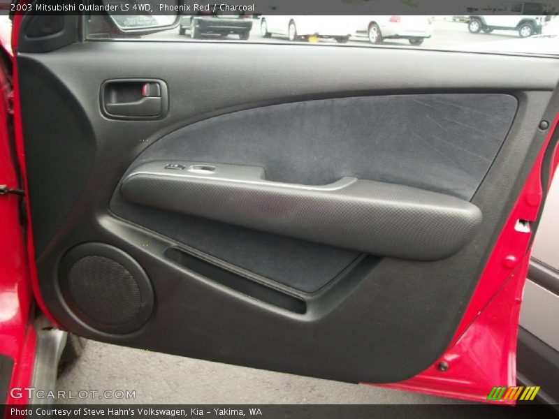 Phoenix Red / Charcoal 2003 Mitsubishi Outlander LS 4WD