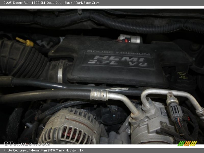 Black / Dark Slate Gray 2005 Dodge Ram 1500 SLT Quad Cab