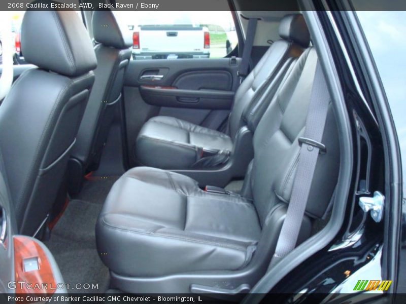 Black Raven / Ebony 2008 Cadillac Escalade AWD