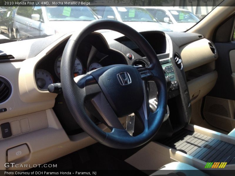 Mocha Metallic / Beige 2010 Honda Pilot LX 4WD
