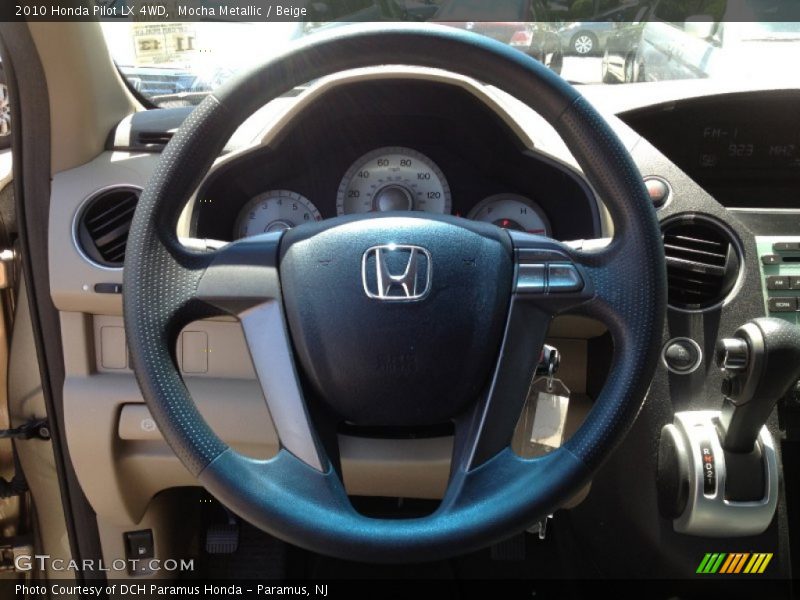 Mocha Metallic / Beige 2010 Honda Pilot LX 4WD