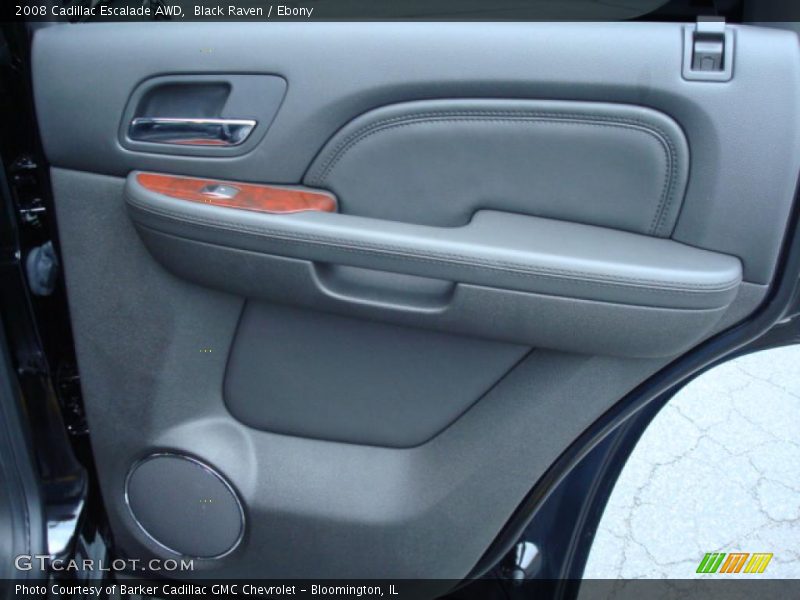 Black Raven / Ebony 2008 Cadillac Escalade AWD
