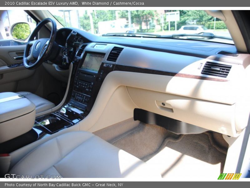 White Diamond / Cashmere/Cocoa 2010 Cadillac Escalade ESV Luxury AWD