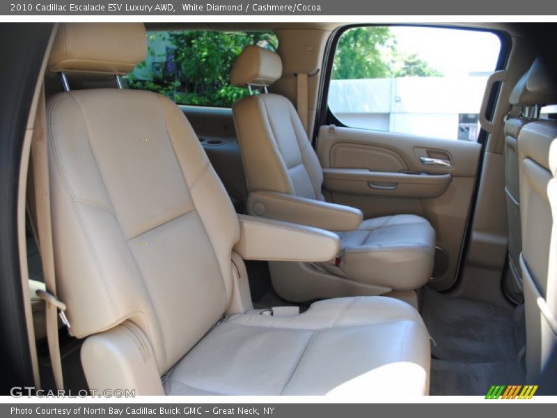 White Diamond / Cashmere/Cocoa 2010 Cadillac Escalade ESV Luxury AWD