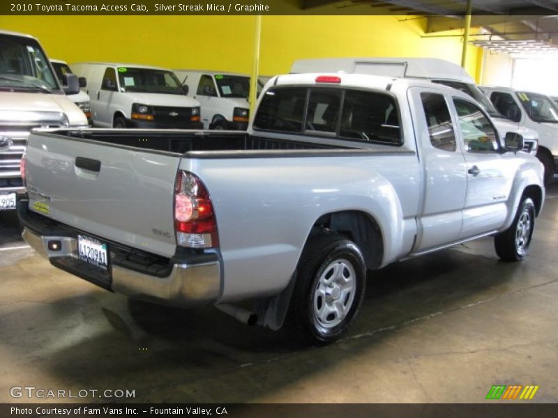 Silver Streak Mica / Graphite 2010 Toyota Tacoma Access Cab