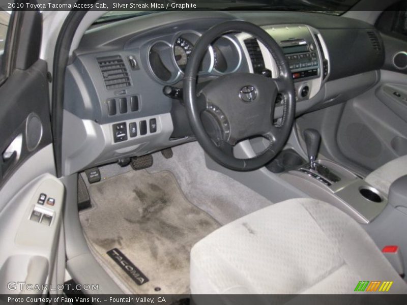 Silver Streak Mica / Graphite 2010 Toyota Tacoma Access Cab