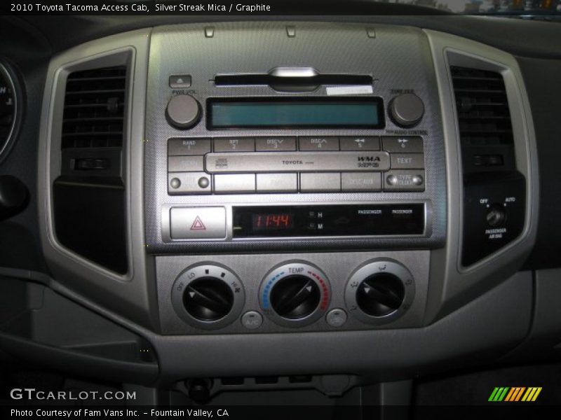 Silver Streak Mica / Graphite 2010 Toyota Tacoma Access Cab