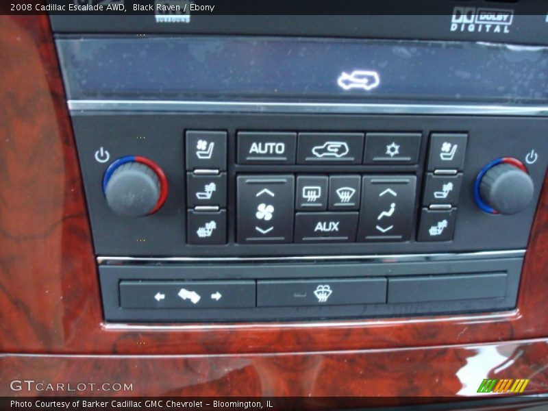 Black Raven / Ebony 2008 Cadillac Escalade AWD