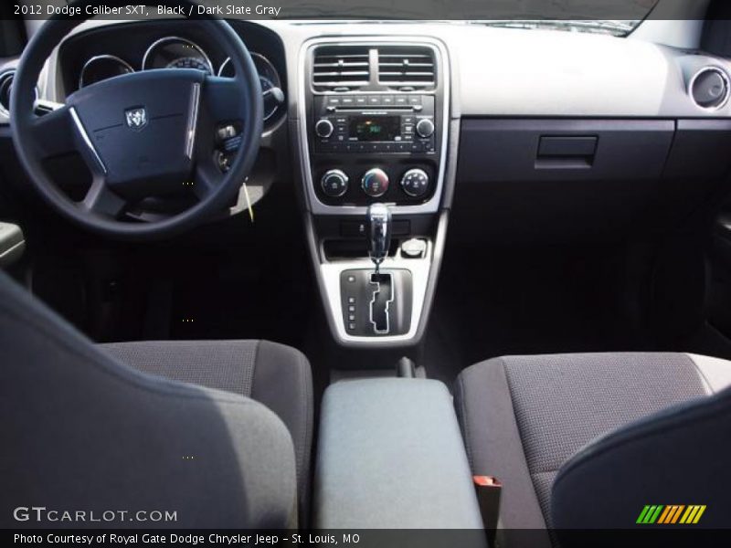 Black / Dark Slate Gray 2012 Dodge Caliber SXT