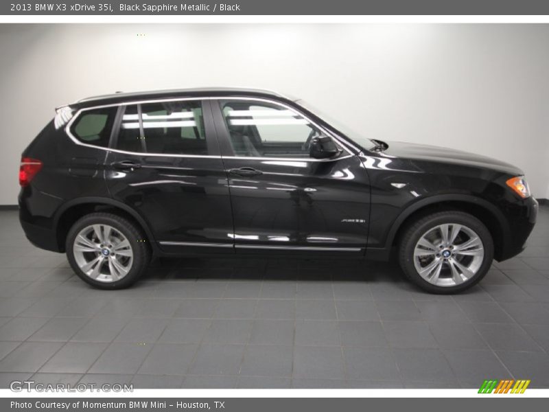  2013 X3 xDrive 35i Black Sapphire Metallic