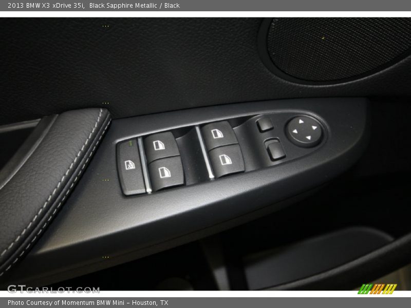 Controls of 2013 X3 xDrive 35i