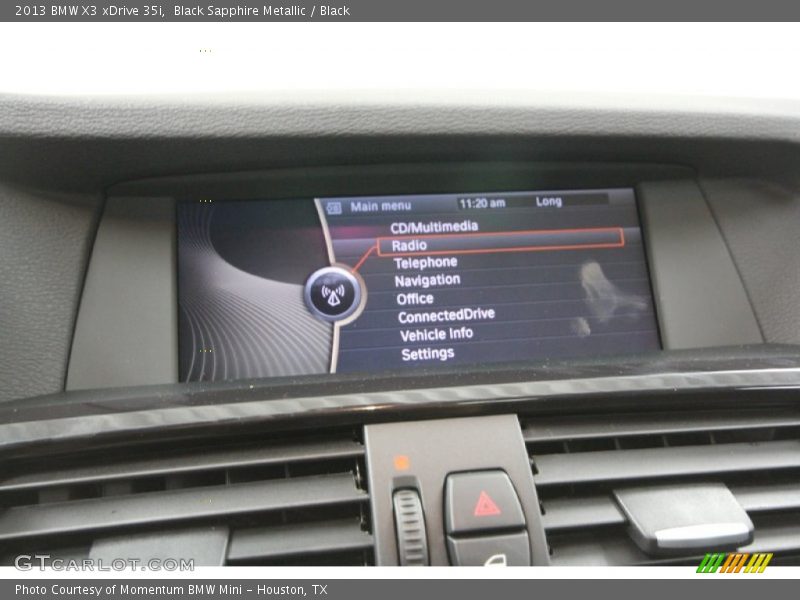 Black Sapphire Metallic / Black 2013 BMW X3 xDrive 35i