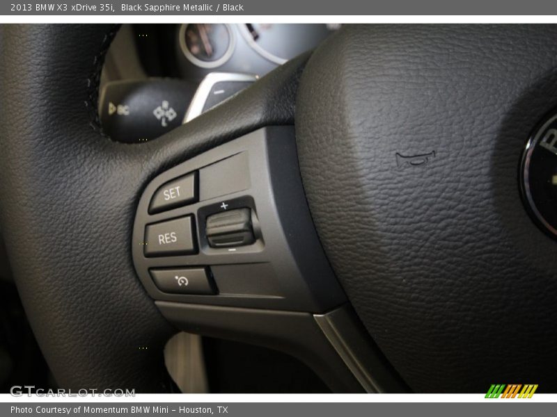 Controls of 2013 X3 xDrive 35i