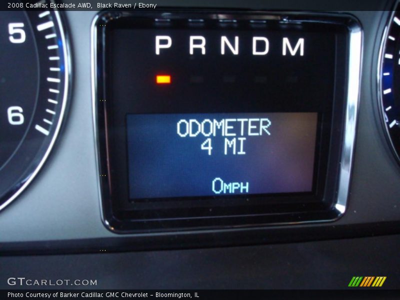 Black Raven / Ebony 2008 Cadillac Escalade AWD