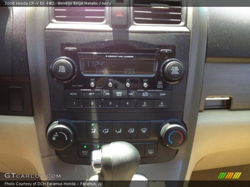 Controls of 2008 CR-V EX 4WD