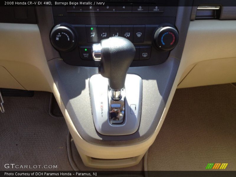  2008 CR-V EX 4WD 5 Speed Automatic Shifter