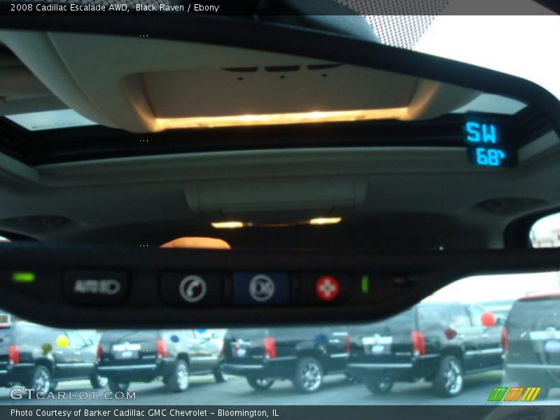Black Raven / Ebony 2008 Cadillac Escalade AWD