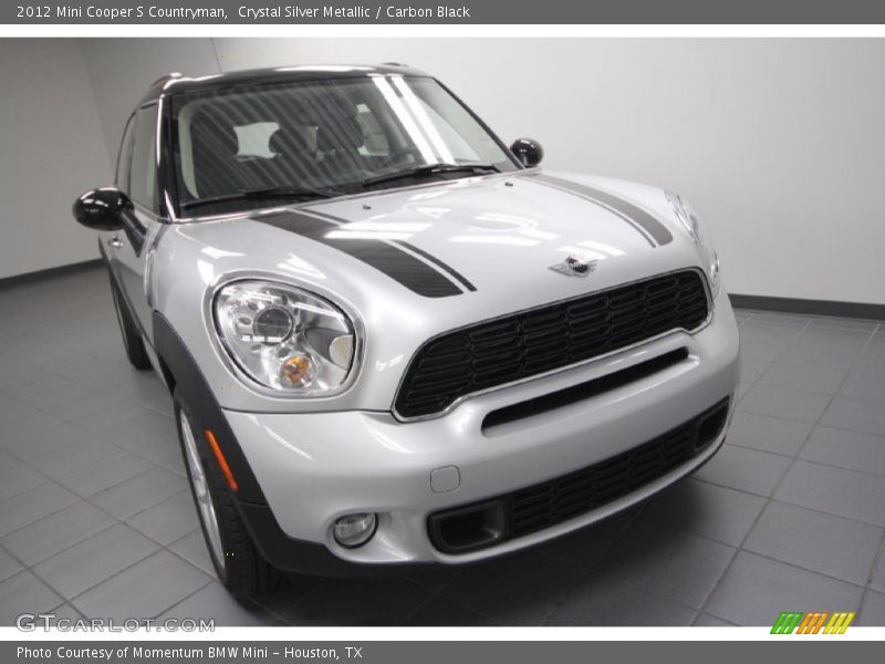 Crystal Silver Metallic / Carbon Black 2012 Mini Cooper S Countryman