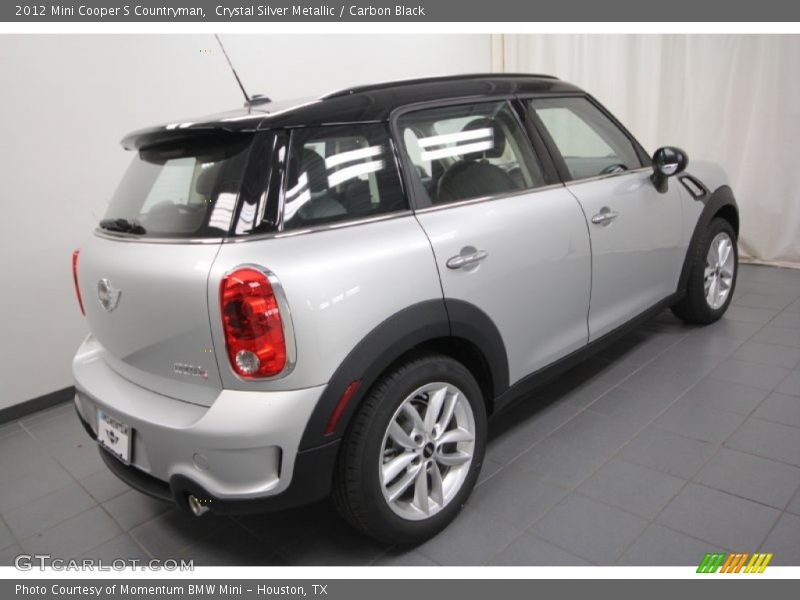 Crystal Silver Metallic / Carbon Black 2012 Mini Cooper S Countryman