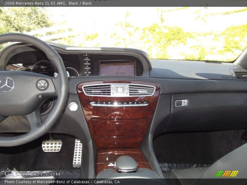 Black / Black 2009 Mercedes-Benz CL 63 AMG