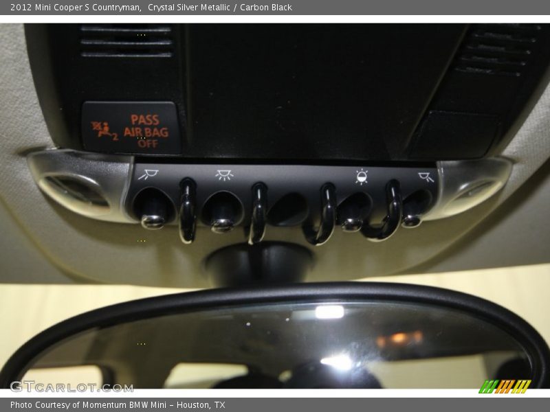 Controls of 2012 Cooper S Countryman