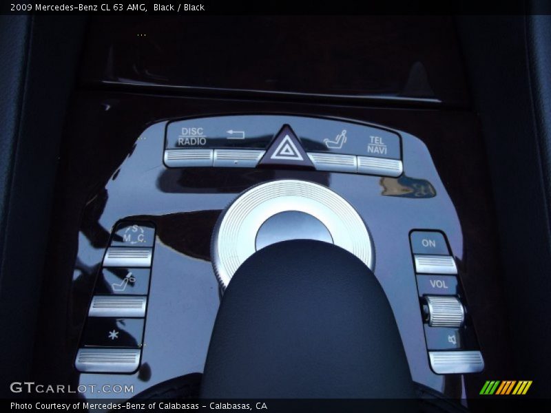 Controls of 2009 CL 63 AMG