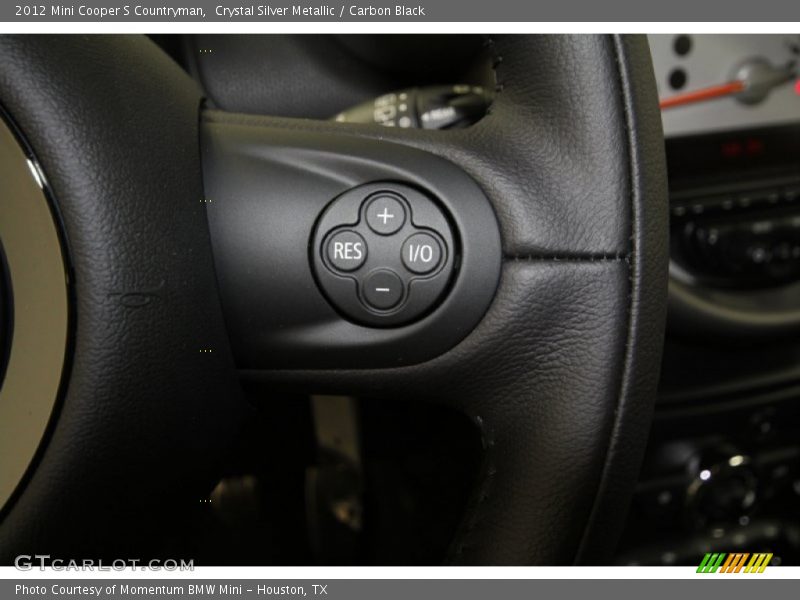 Controls of 2012 Cooper S Countryman