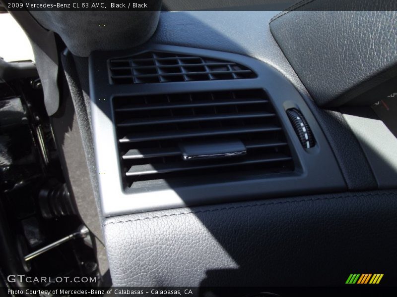 Black / Black 2009 Mercedes-Benz CL 63 AMG